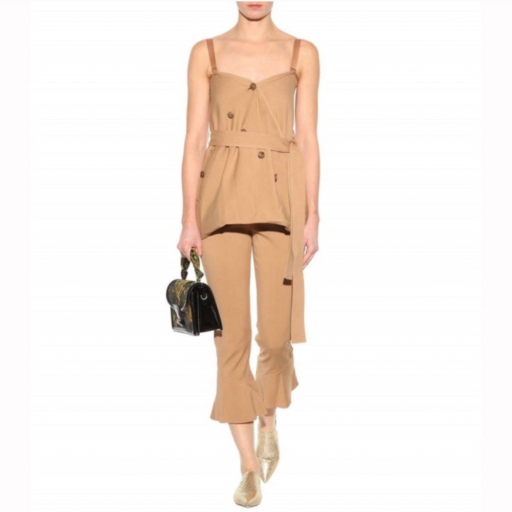 NEW Sies Marjan Cotton-blend Belted Top